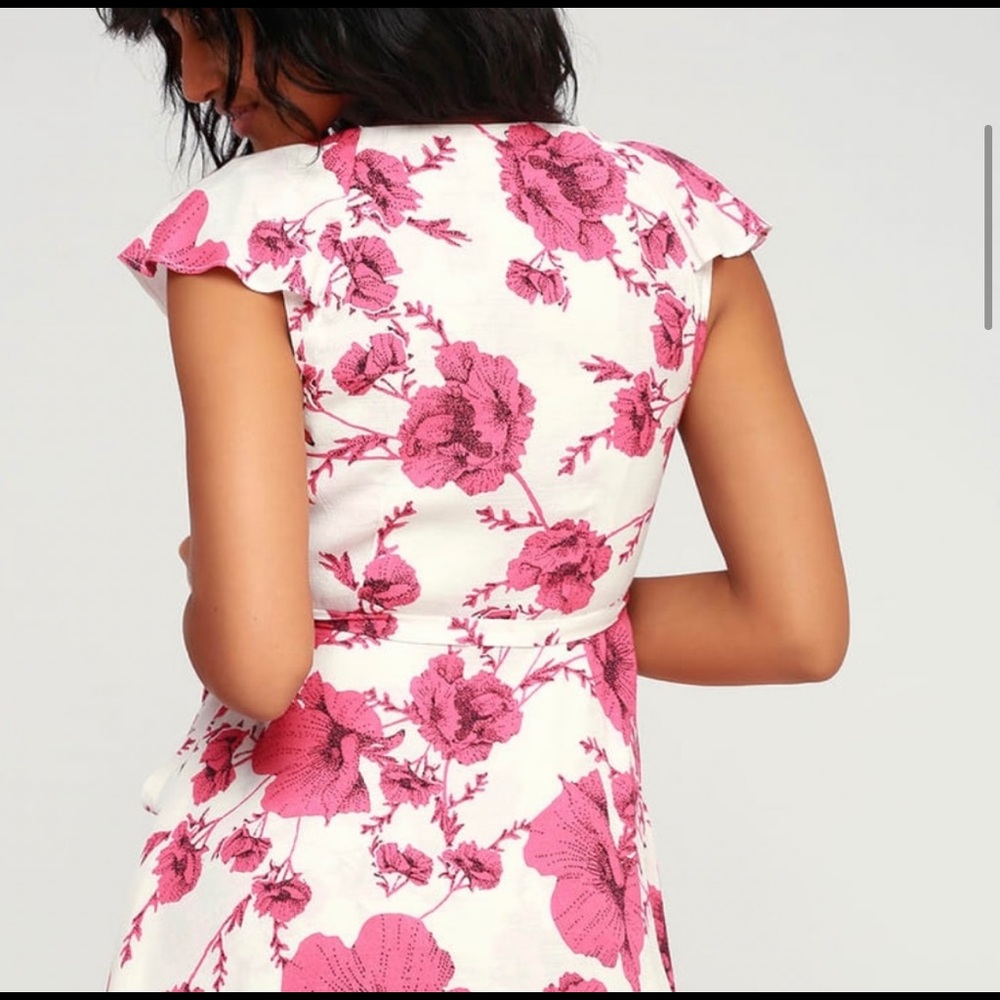 Free People French Quarter Wrap Mini Dress